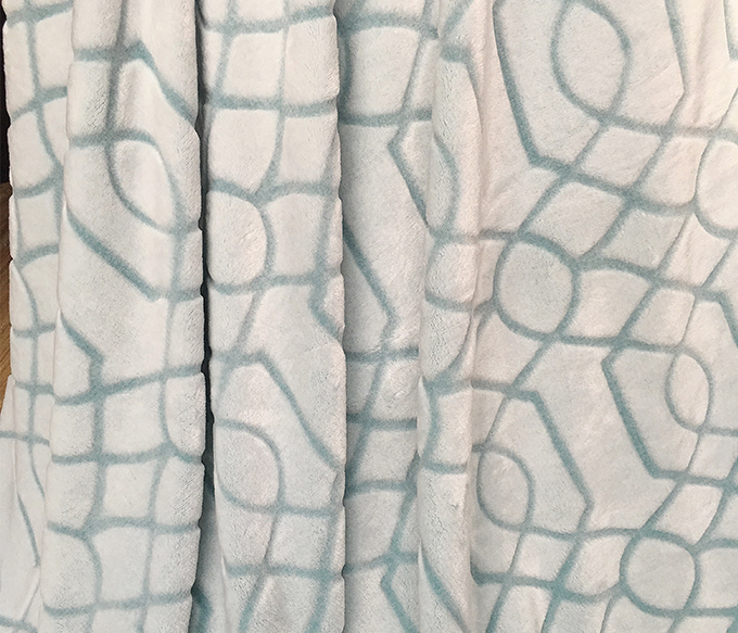 珊瑚、法蘭絨背印、剪花系列